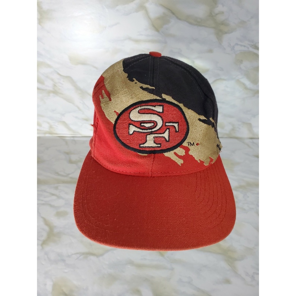 USED‎ Vintage San Francisco 49ers Splash Snapback Hat Cap Pro Line Logo Athletic